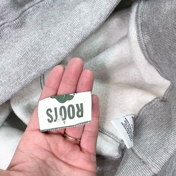 Roots Athletics Gym Pants Womens XL Gray Mix Pull-On Elastic Waist High Rise - Picture 6 of 10